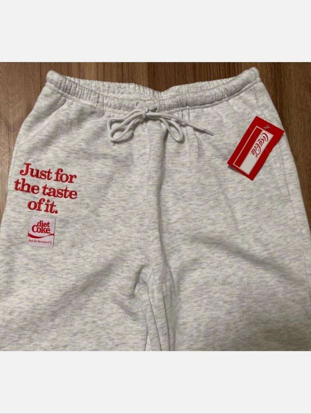 Diet Coke Graphic Gray Sweatpants, NWT, Sz XXL - Picture 3 of 9